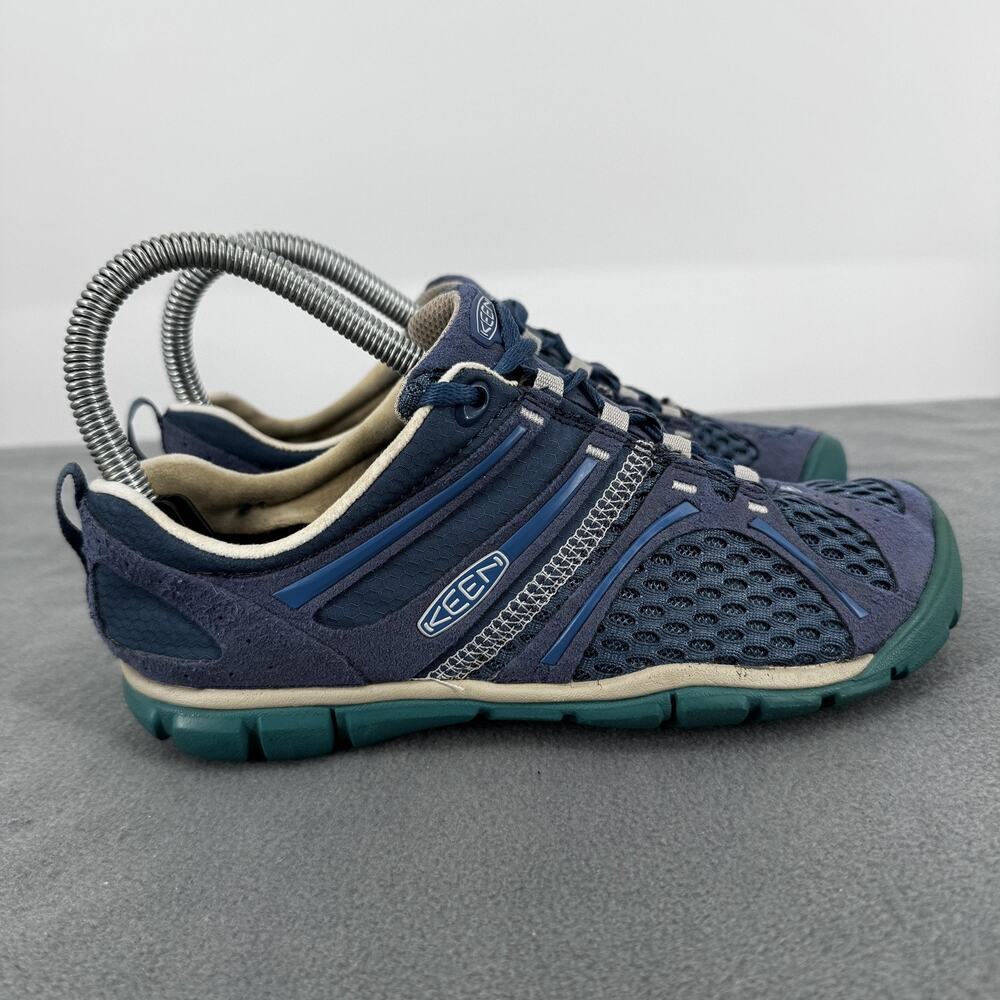 KEEN Madison Low CNX Blue Athletic Shoes Women 5 Minimalist Trail Sneaker
